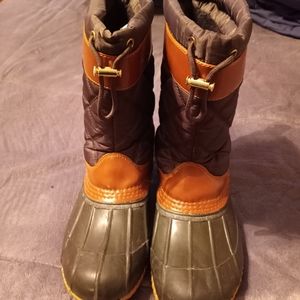 Issac Mizrahi duck boots size 11